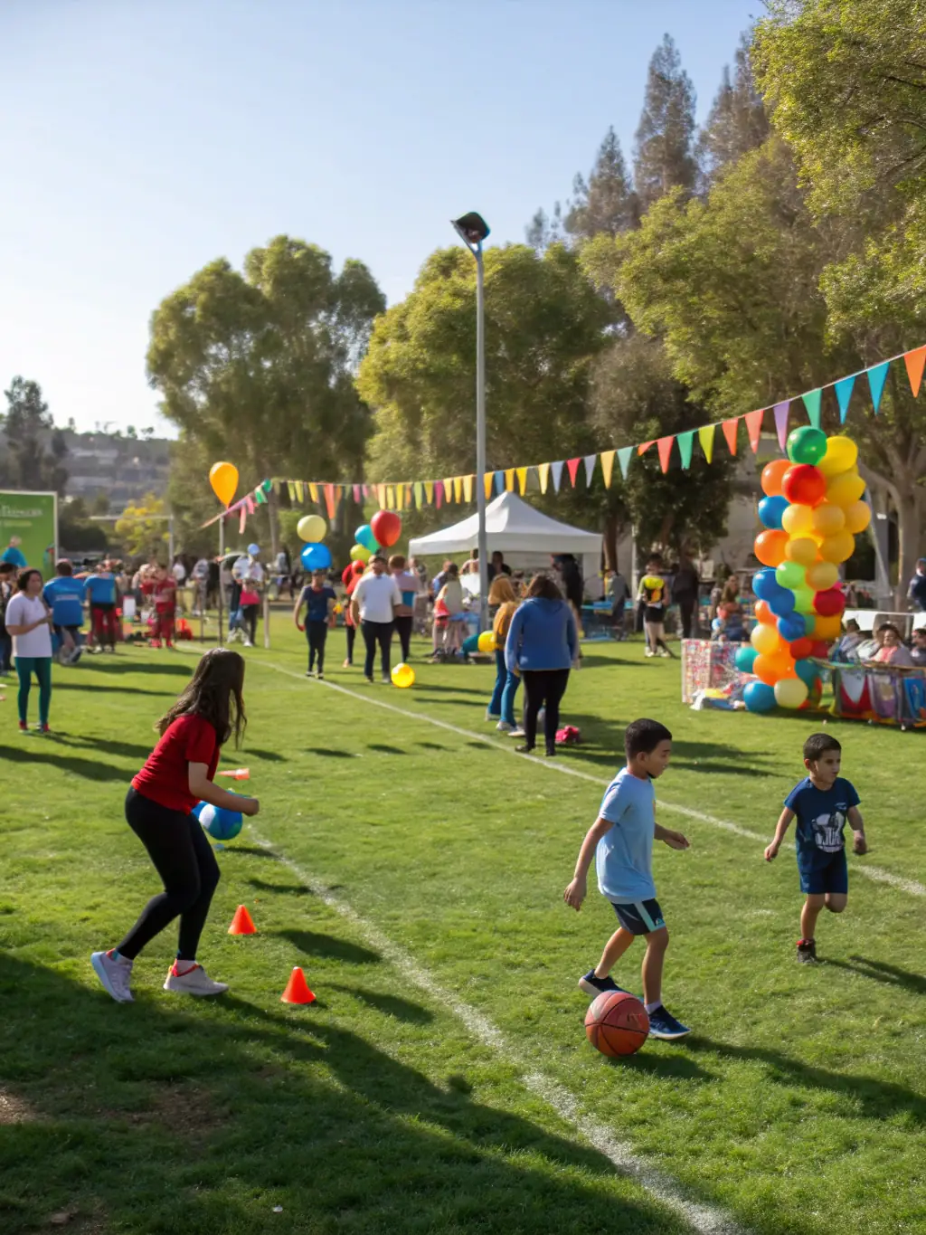 An image of club members participating in a community event, highlighting the club's role in promoting social cohesion and local engagement.